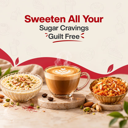 Zero Sugar Monk Fruit Sweetener | Sugar Replacement | No Erythritol (200gm) | Free Shipping